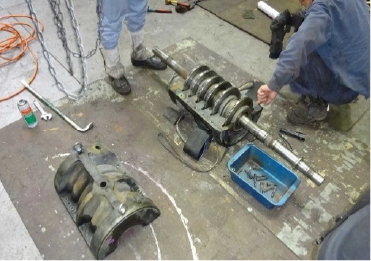 産業用ポンプのメンテナンス