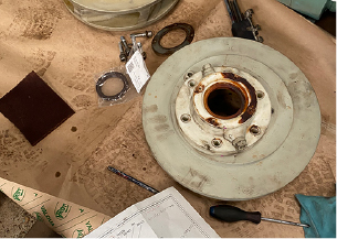 産業機械の保守・点検・修理事例